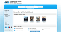 Desktop Screenshot of camarillohighschool.org