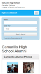 Mobile Screenshot of camarillohighschool.org